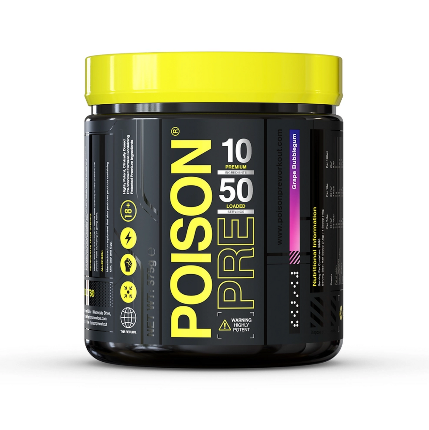 POISON High Stim Pre-Workout