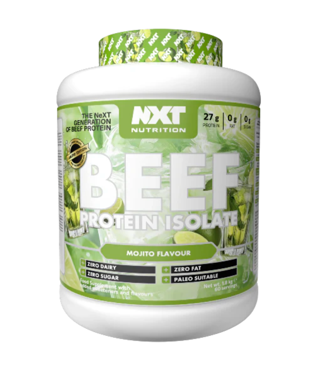 NXT Nutrition Beef Protein Isolate 1.8kg 60 servings