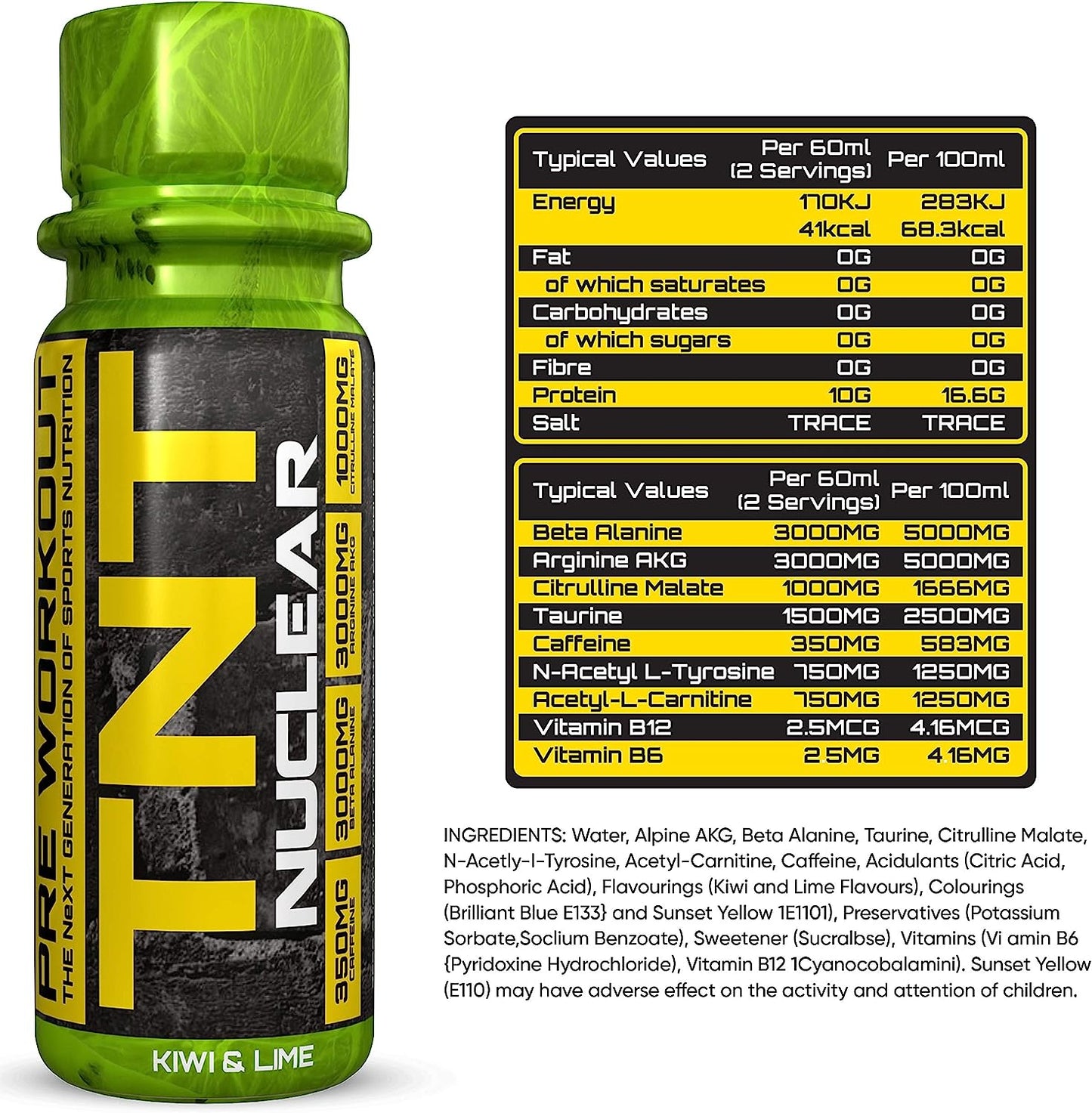 NXT TNT Pre-workout Shot (1 Shot)