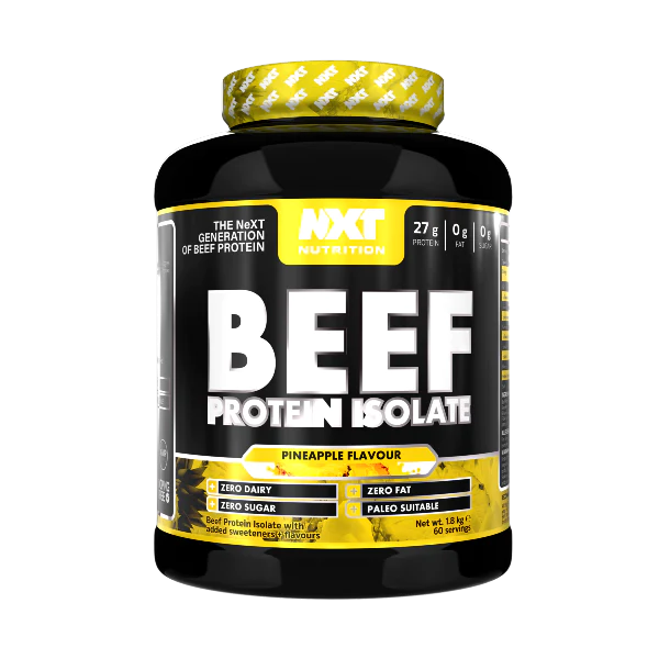 NXT Nutrition Beef Protein Isolate 1.8kg 60 servings
