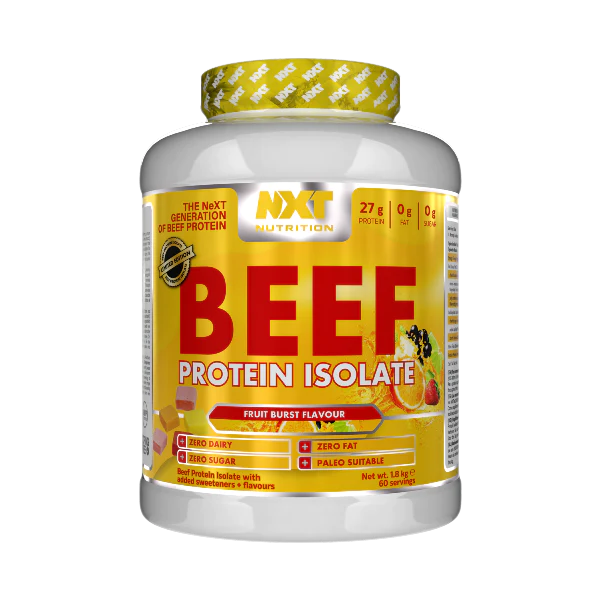 NXT Nutrition Beef Protein Isolate 1.8kg 60 servings
