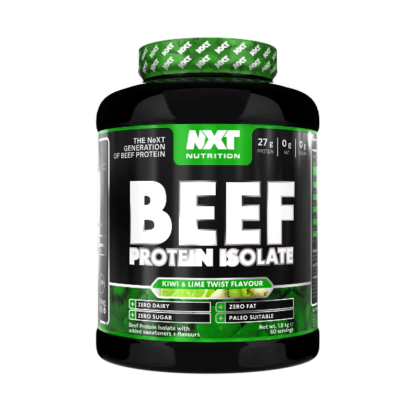 NXT Nutrition Beef Protein Isolate 1.8kg 60 servings