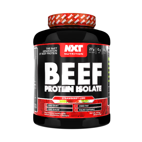 NXT Nutrition Beef Protein Isolate 1.8kg 60 servings