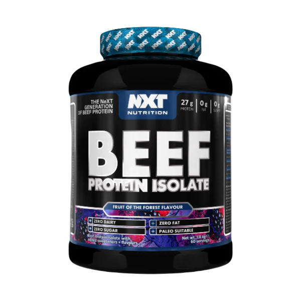 NXT Nutrition Beef Protein Isolate 1.8kg 60 servings
