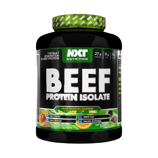 NXT Nutrition Beef Protein Isolate 1.8kg 60 servings