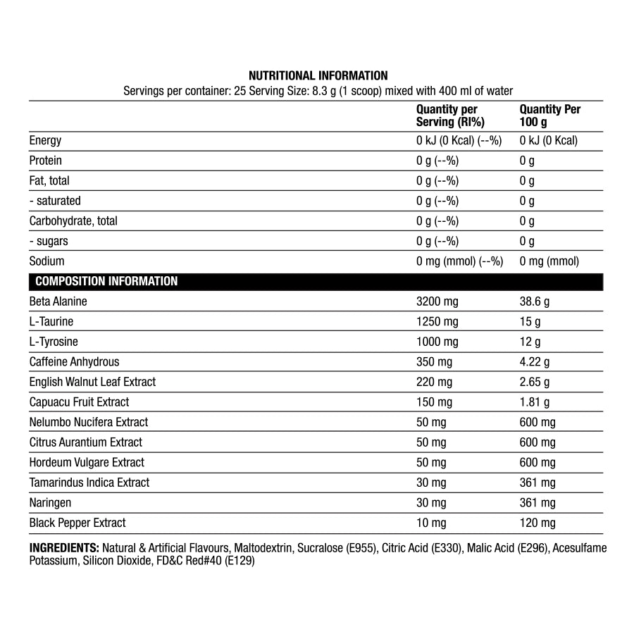 Chaos Crew Stim Head High Stimulant Pre-Workout